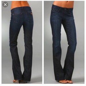 Joe's Jeans Muse Bootcut Mid Rise Mulholland Dark Wash Boho Size 28 #ENMH5790